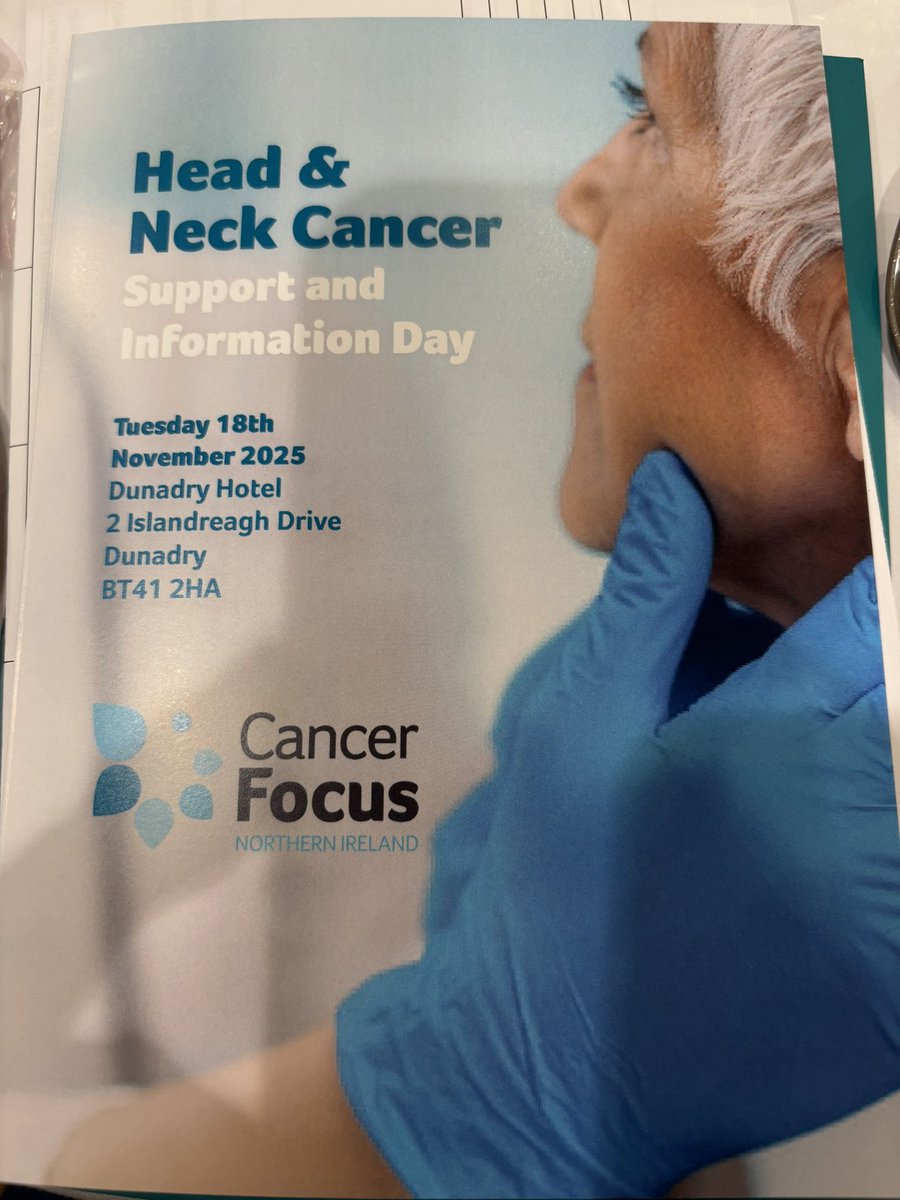 Looking forward to an informative morning.
<a href="/macmillancancer/">Macmillan Cancer Support</a>