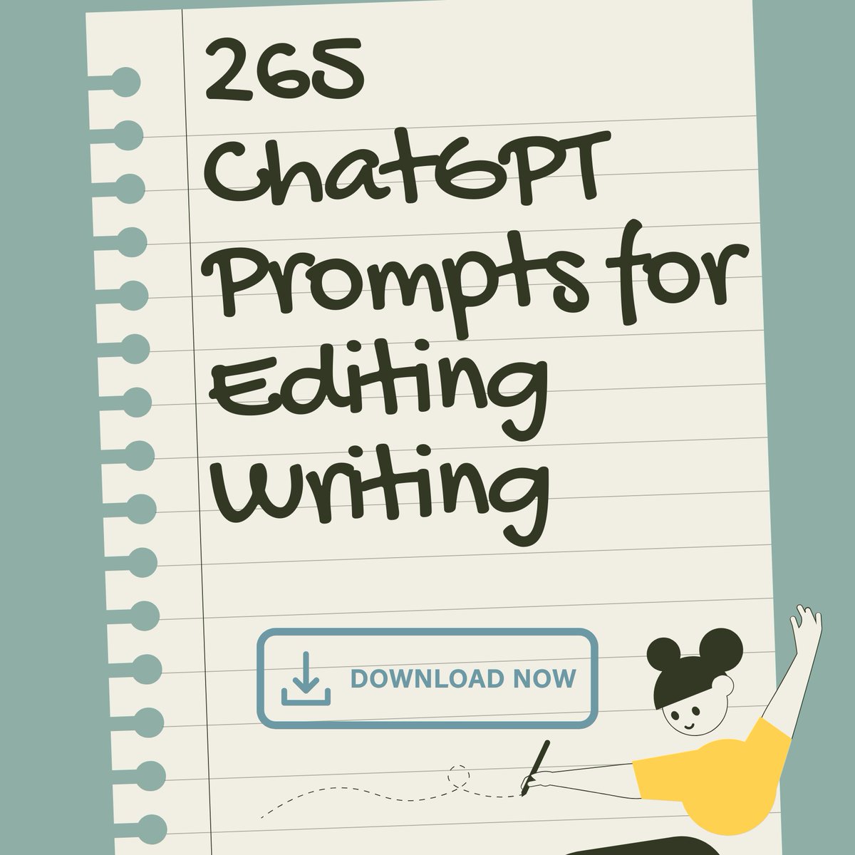 PromptsAIHub's tweet image. Struggling to edit your writing? ✍️🔥
I just shared 265 ChatGPT Prompts for Editing Writing — perfect for students, bloggers, authors &amp;amp; content creators.
Improve clarity, tone, flow &amp;amp; style instantly.
👇 Read the full list
🔗@promptsaihub
#WritingTips #ChatGPTPrompts