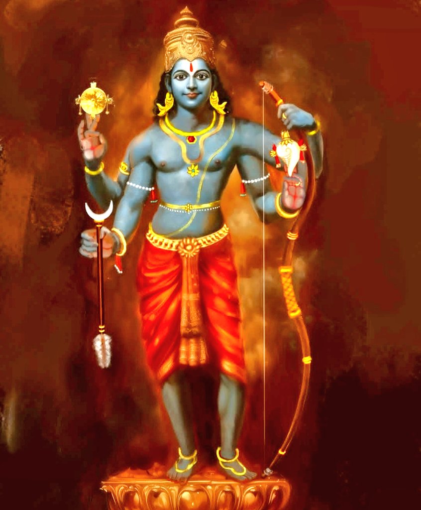 ।।चतुर्भुज स्वरूप श्री राम चन्द्र भगवान।।