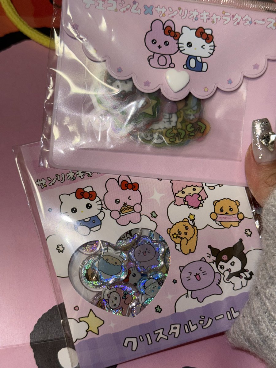 チェゴシム サンリオ シール バインダー POPUP ステッカー まとめ売り