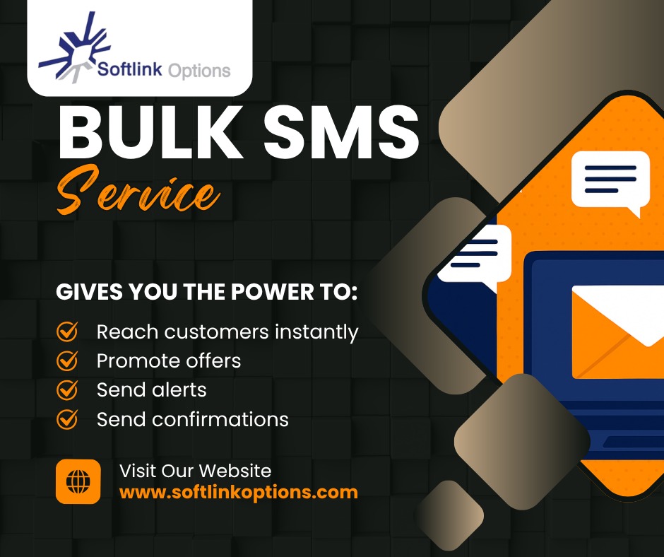 softlinkoptions's tweet image. Unlock the power of instant communication! 💬

With Bulk SMS you can:
✅ Reach customers directly
✅ Promote offers &amp;amp; alerts
✅ Send confirmations
Boost your engagement today!
🌐 softlinkoptions.com
#BulkSMS #Marketing #sonko #algeria #CustomerEngagement #KenyaBusiness
