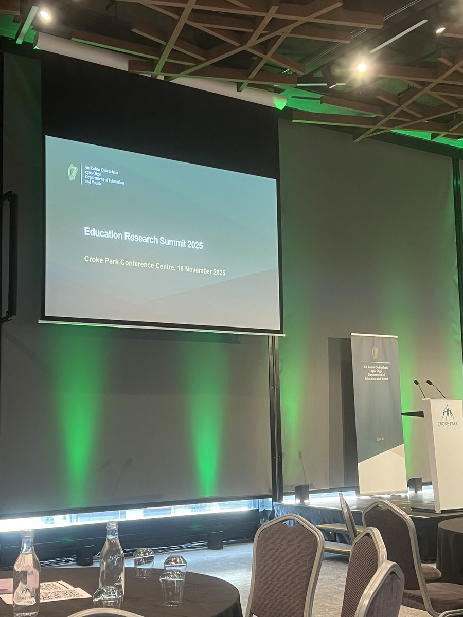 DrKarenOrr's tweet image. Excited to be at DEY’s Education Research Summit @ Croke Park, will be speaking later on bridging the educational research practice gap via T-Rex 🙌 #evidencebasedpractice