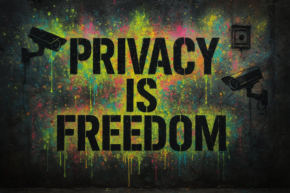 MrCrypPrivacy's tweet image. PRIVACY IS FREEDOM!!