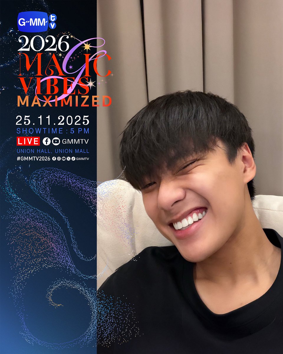 sunnyohm's tweet image. Let&apos;s goooooo 😍 
I&apos;m hoping you&apos;ll get the amazing project you deserve 

#gmm2026 #ohmpawat