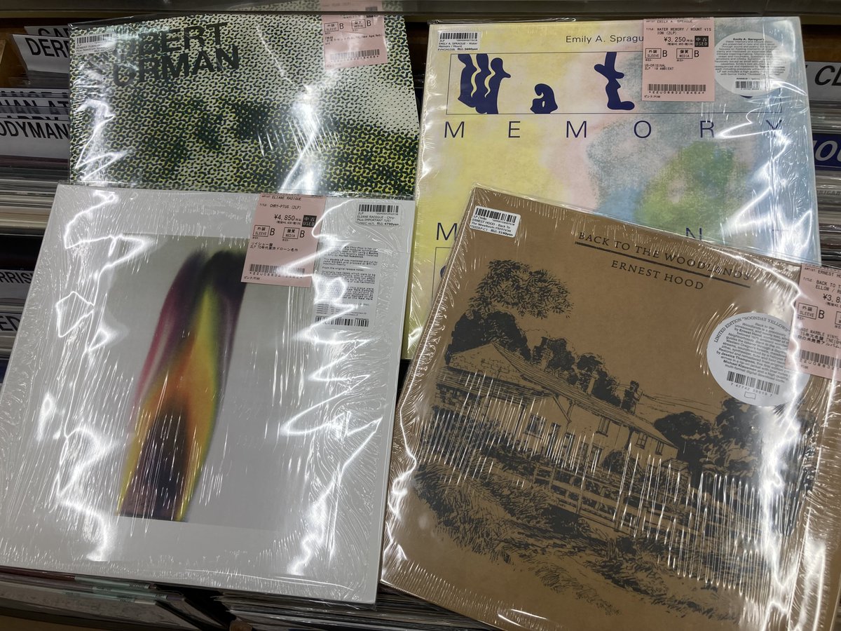 11/18(火) AMBIENT/RE-EDIT/NU-DISCO/HOUSE 中古レコード150枚OVER出品