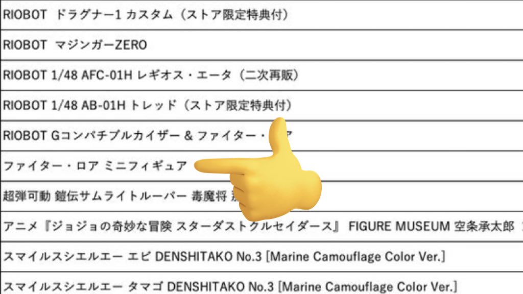 フォロワー 私が無事にロアのフィギュア買えること祈ってて