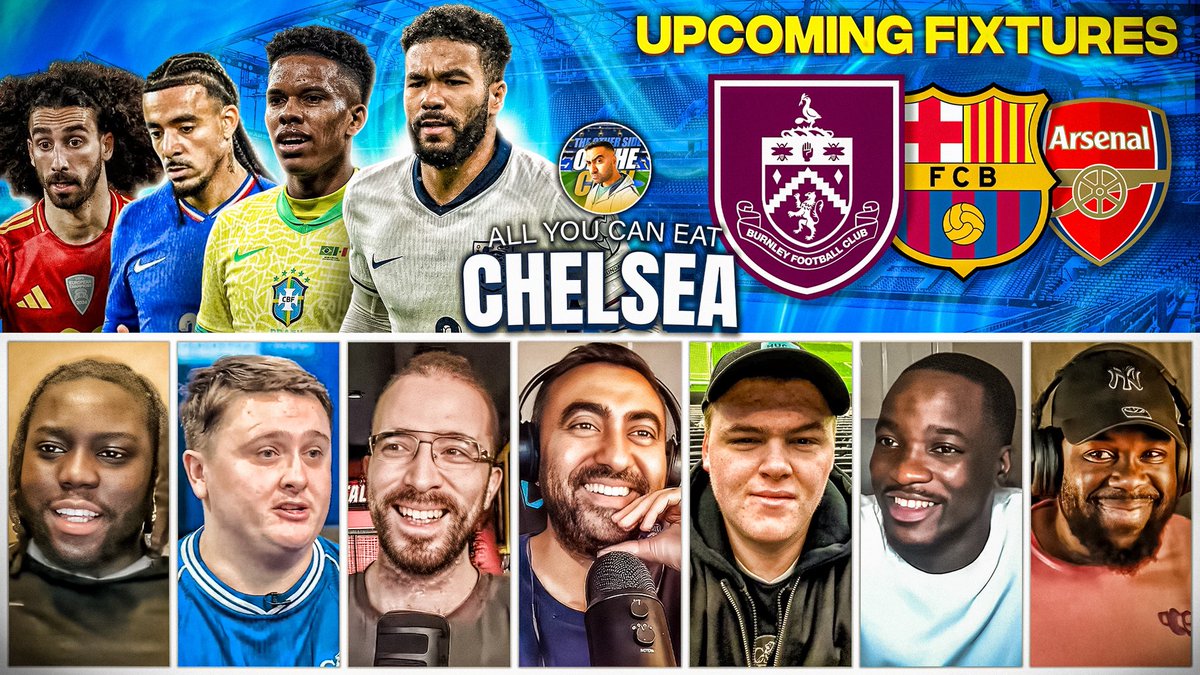 LIVE UK 10am

Panel members:

<a href="/Thefinalwhist10/">Thefinalwhistlepodcast 🇯🇲</a>
<a href="/GreezyDon/">Don</a> 
<a href="/cb2milli/">CB | Make Chelsea Great Again</a> 
<a href="/ConnorHolden00/">Connor</a> 
<a href="/CFCPys/">Pys</a> 
<a href="/youneshhamou_/">Younes H-Hamou</a> 

TIME TO GET SERIOUS AS CHELSEA HAS HUGE FIXTURES COMING UP | ALL YOU CAN... youtube.com/live/9dgwOA1lN… via <a href="/YouTube/">YouTube</a>