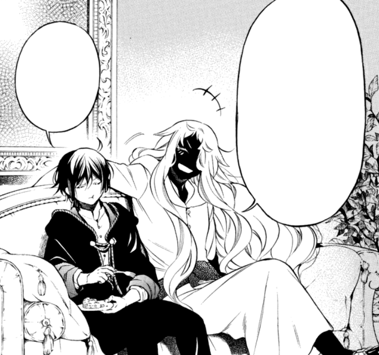 if i had a nickel everytime natsuki hanae dubbed a character i liked who was a traumatized child with a mysterious past adopted by a very powerful but also very silly magical figure with long white hair i'd have two nickels. which isn't a lot but its weird that it happened twice