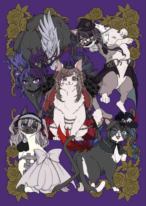 SSF08頒布のシャニマス擬獣化合同「ANIM WING」に寄稿させていただいた猫ティーカです