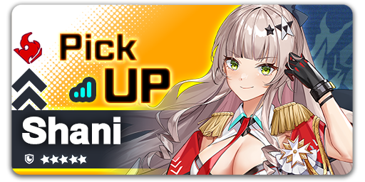 Recruit Rate Up - Shani
[Event Time] Nov 19th 00:00 - Dec 3rd 00:00 (UTC+0)

During the event, Recruit from the Shani Recruit for a greatly increased chance to obtain Member [Shani] and Bond [Blissful Moment]!
#ArkReCode #EROLABS
