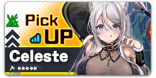 Recruit Rate Up - Celeste
[Event Time] Nov 19th 00:00 - Dec 3rd 00:00 (UTC+0)

During the event, Recruit from the Celeste Recruit for a greatly increased chance to obtain Member [Celeste] and Bond [Gluttony's Price]!
#ArkReCode #EROLABS