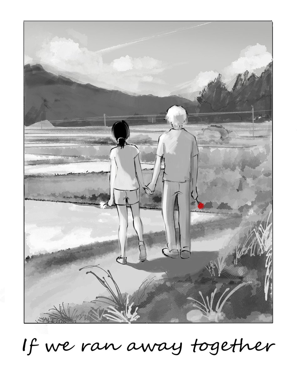 rx_desu's tweet image. If we ran away together, Part 2 (1/4) 
#デンレゼ 
#chainsawman📷