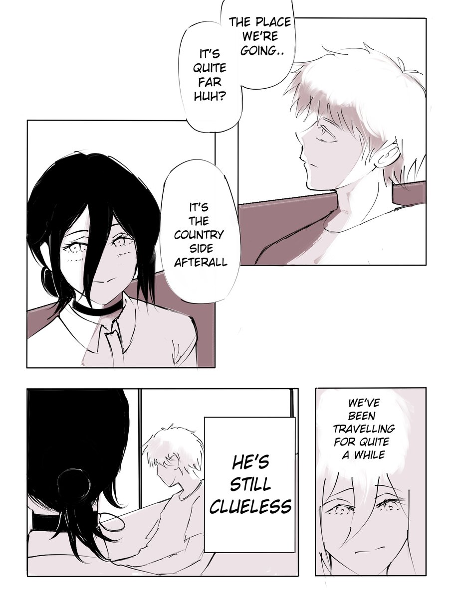 rx_desu's tweet image. If we ran away together, Part 2 (1/4) 
#デンレゼ 
#chainsawman📷