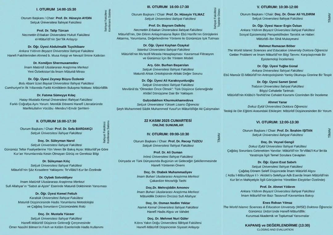 Selçuk İlahiyat Fakültesi (@selcuk_ilahiyat) on Twitter photo 