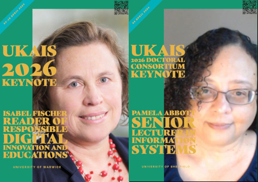 Join Isobel Fischer and Pamela Abbott  at #UKAIS2026 will be held in the University of Sheffield on the 9th/10th of April 2026. This years theme is "Make the world a better place: The Future of Intelligent Technology". Full details at: ukais.org/2026-conferenc…