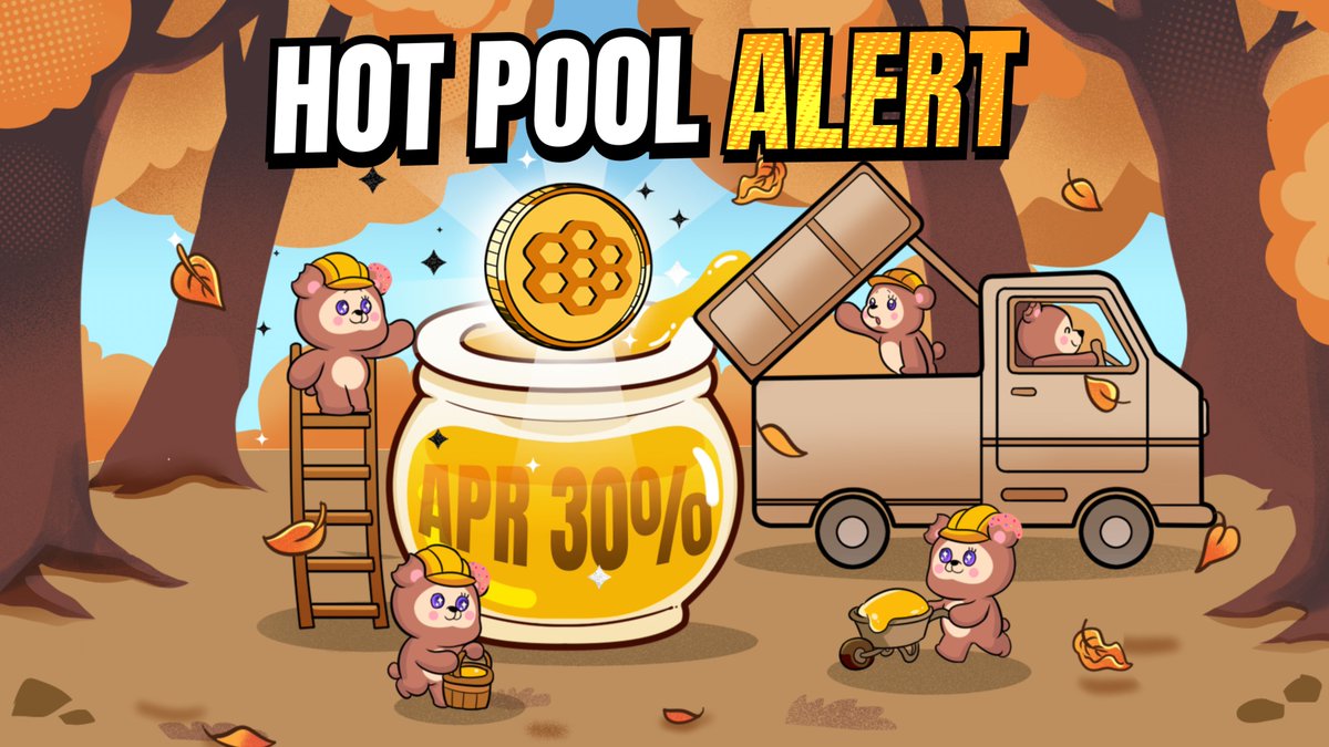 Late-autumn treat is here 🍯

HONEY sitting at 30% APR until November ends.

Yes, THIRTY.

Limited time.

Stake and taste the sweetness.
