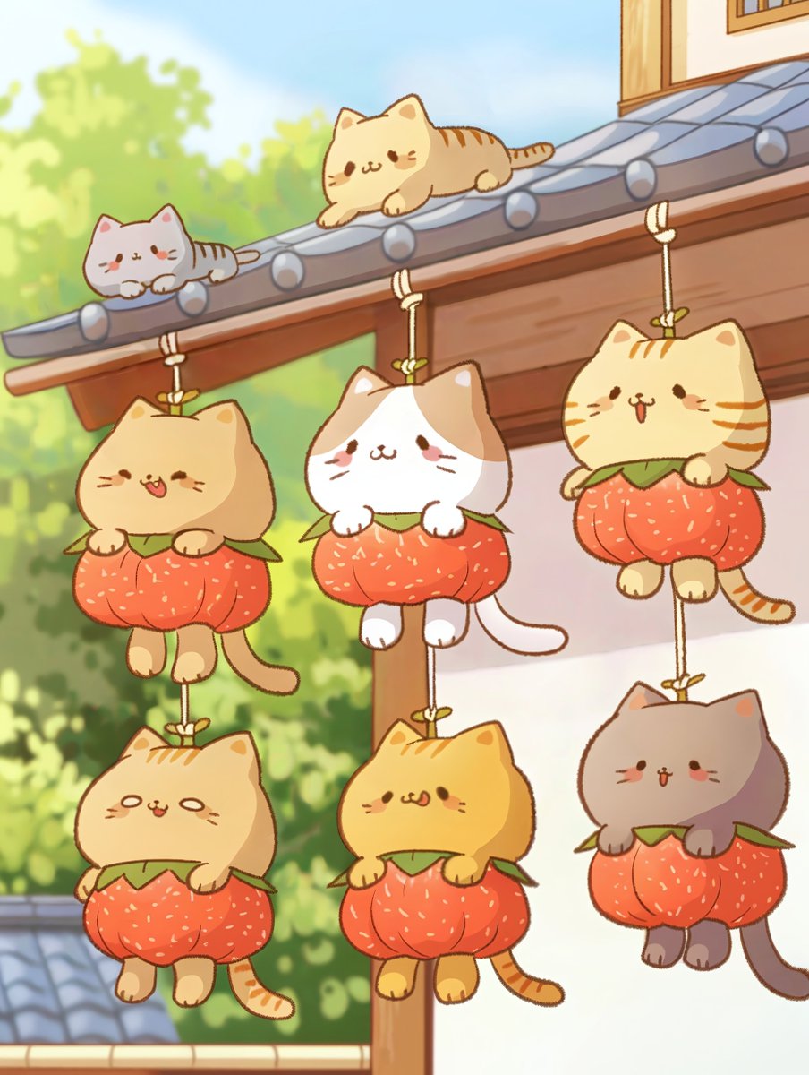 picocco77's tweet image. 干し柿