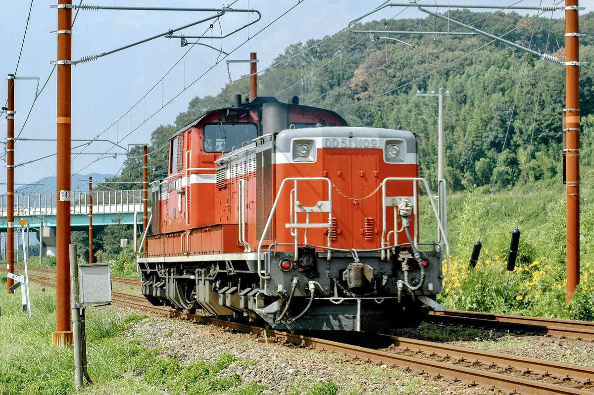 DD51 1109号機👏復活おめでとう㊗️ 後藤総合車両所を出場😊 お