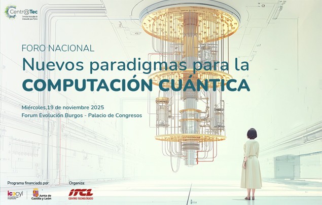 Mañana Ana María Sánchez, jefa de la Sección de Computación Cuántica, intervendrá como ponente en la mesa “Ecosistema cuántico y la realidad del momento” (13:30h) del Foro Nacional “Nuevos Paradigmas para la Computación Cuántica”, organizado por <a href="/_ITCL/">ITCL Centro Tecnológico</a> 
ow.ly/3leJ50XtkZT