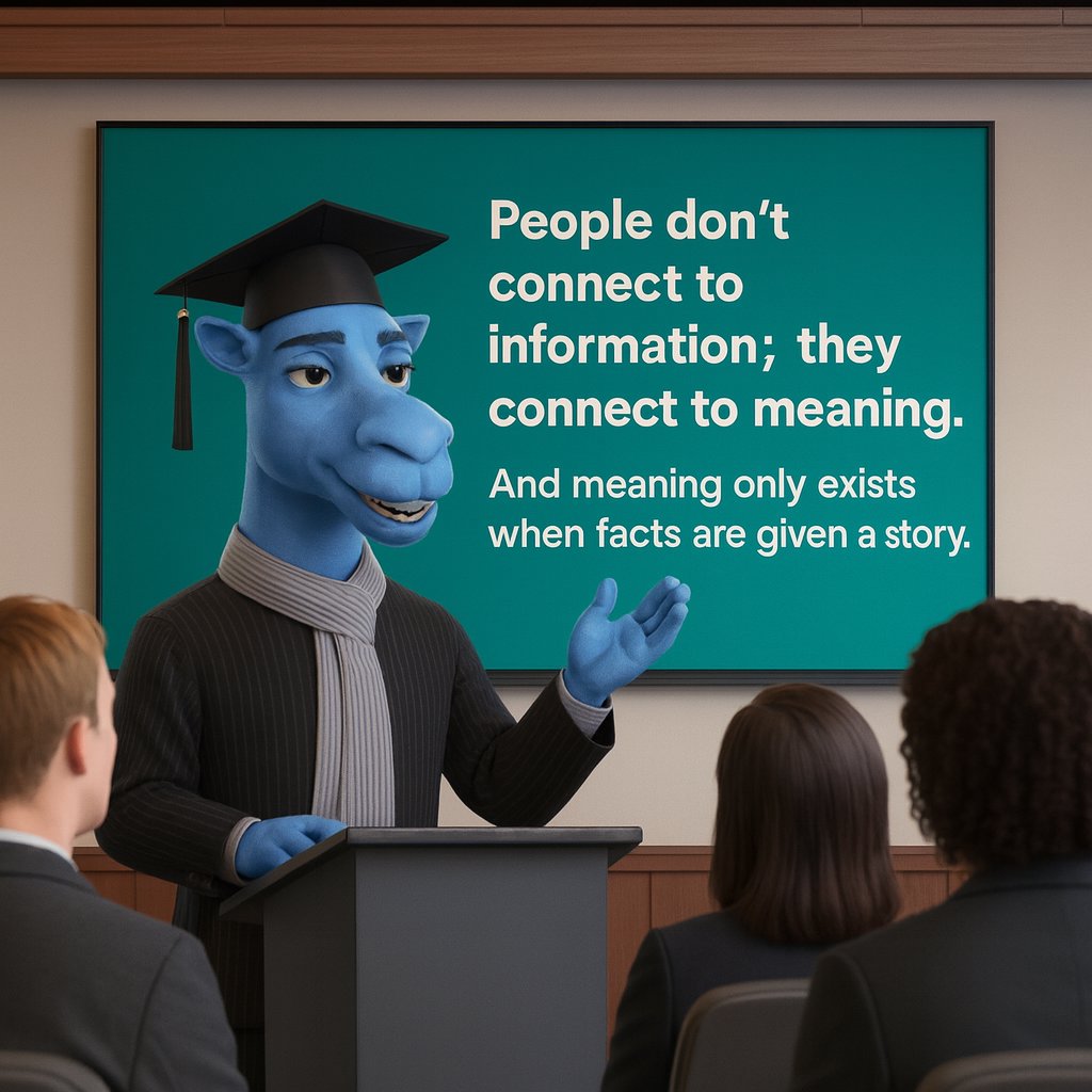 _Ugosiugo's tweet image. If I come up to you and say, &apos;&apos;I want to tell you the facts about World War II, you&apos;re likely to be uninterested. But when I say, Come, let me tell you a story about what happened in World War II, you get naturally intrigued.

One will bore you out.
The other engages, excites,…
