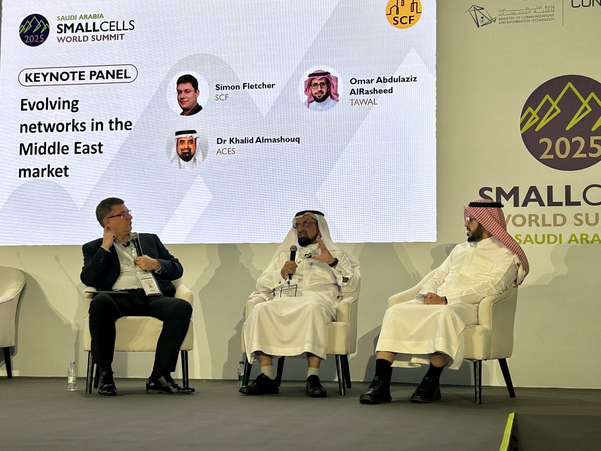 Small Cells World Summit tweet media