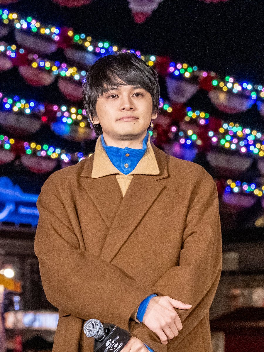 DtimesDream's tweet photo. 【 #USJ 】  #北村匠海 、#ICEx #阿久根温世 ＆ #竹野世梛 が登場！
ユニバーサル・スタジオ・ジャパン「ユニバーサル・クリスマス・ジョイ」 セレモニー☆
詳細→ https://t.co/VslGLyCLal https://t.co/XJCM2sRrAp