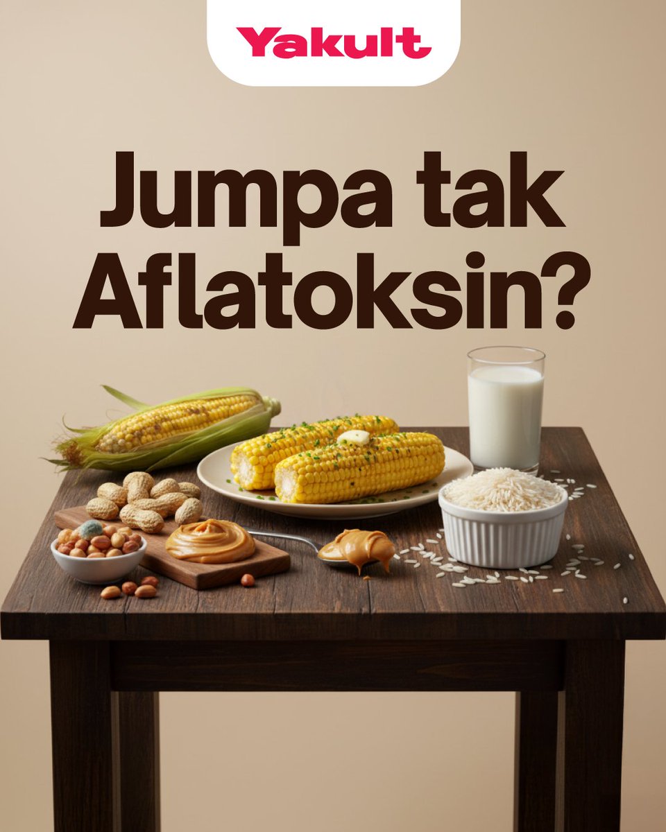 Jumpa tak Aflatoksin dalam soalan kuiz sebelum ni? 😆

Sebenarnya semua makanan dalam video sebelum ni mungkin ada Aflatoksin 😱 Aflatoksin tidak mempunyai bau/warna jadi walaupun tidak ada kulat kelihatan, tak bermakna makanan tersebut tidak mengandungi Aflatoksin tau 🚩🚩🚩