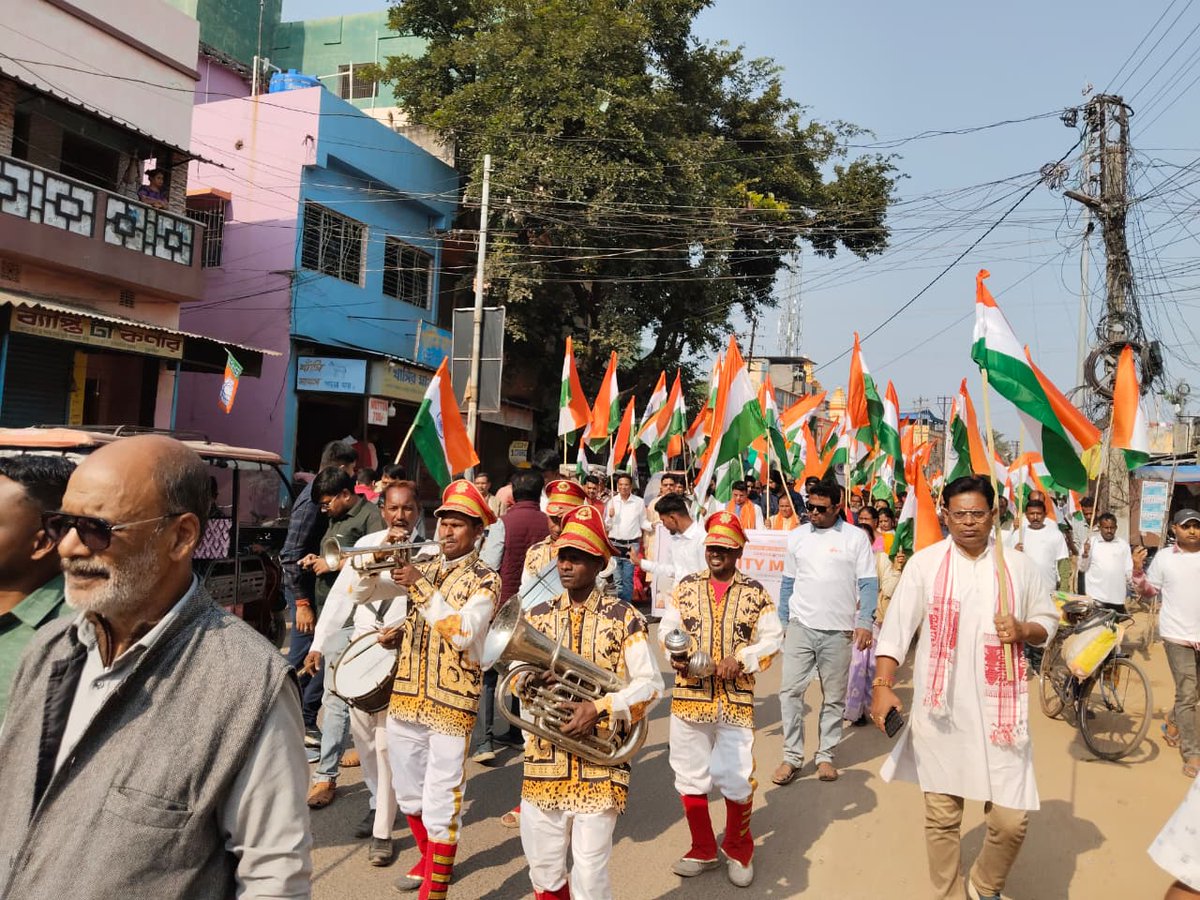 MYbharatWB's tweet image. Celebrating the legacy of #SardarVallabhbhaiPatel with a Unity March organised by MYB Purulia, &amp;amp; this march was led by Shri Jyotirmoy Singh Mahato, Hon’ble MP Purulia and Shri Narahari Mahato, Hon’ble MLA Joypur, Purulia. #unitymarch #Sardar150
