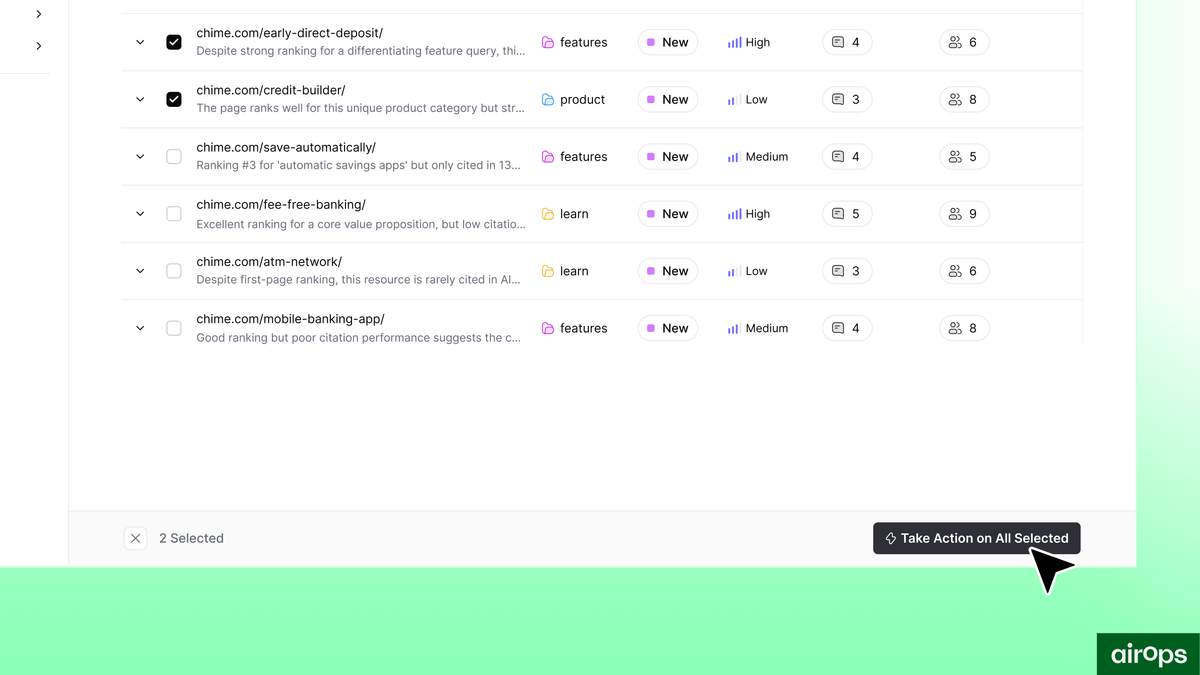 Damn_coder's tweet image. 4. From insight → action, instantly

Move from analysis to creating accurate, authoritative, on-brand content, with human review built into every step.
