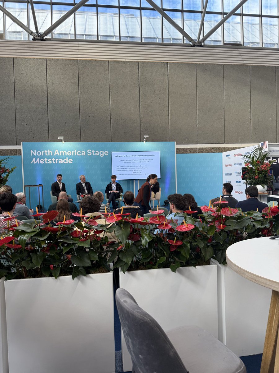 First session starting at the North America Stage, Hall 12 #metstrade <a href="/therealnmma/">National Marine Manufacturers Association</a> <a href="/IBEXShow/">IBEXShow</a>