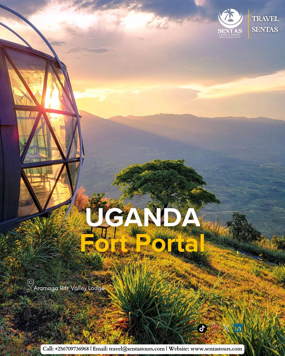 travel_sentas's tweet image. Discover the serene beauty of Fort Portal, Uganda, where rolling hills, crater lakes, and lush landscapes meet. Perfect for nature lovers. Create memories that linger long after your visit.
📌 For bookings: travel@sentastours.com
#TravelSentas #ExploreUganda #FortPortal  #Uganda