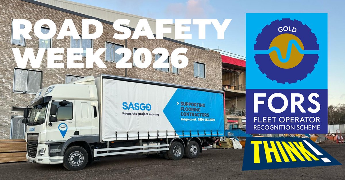 sasgoltd's tweet image. As we recognise Road Safety Week 2026, we are proud to highlight the work our operations and delivery teams carry out to maintain the highest level of professional practice across our fleet. Our @FORS_online Gold accreditation reflects our commitment to transport safety.
