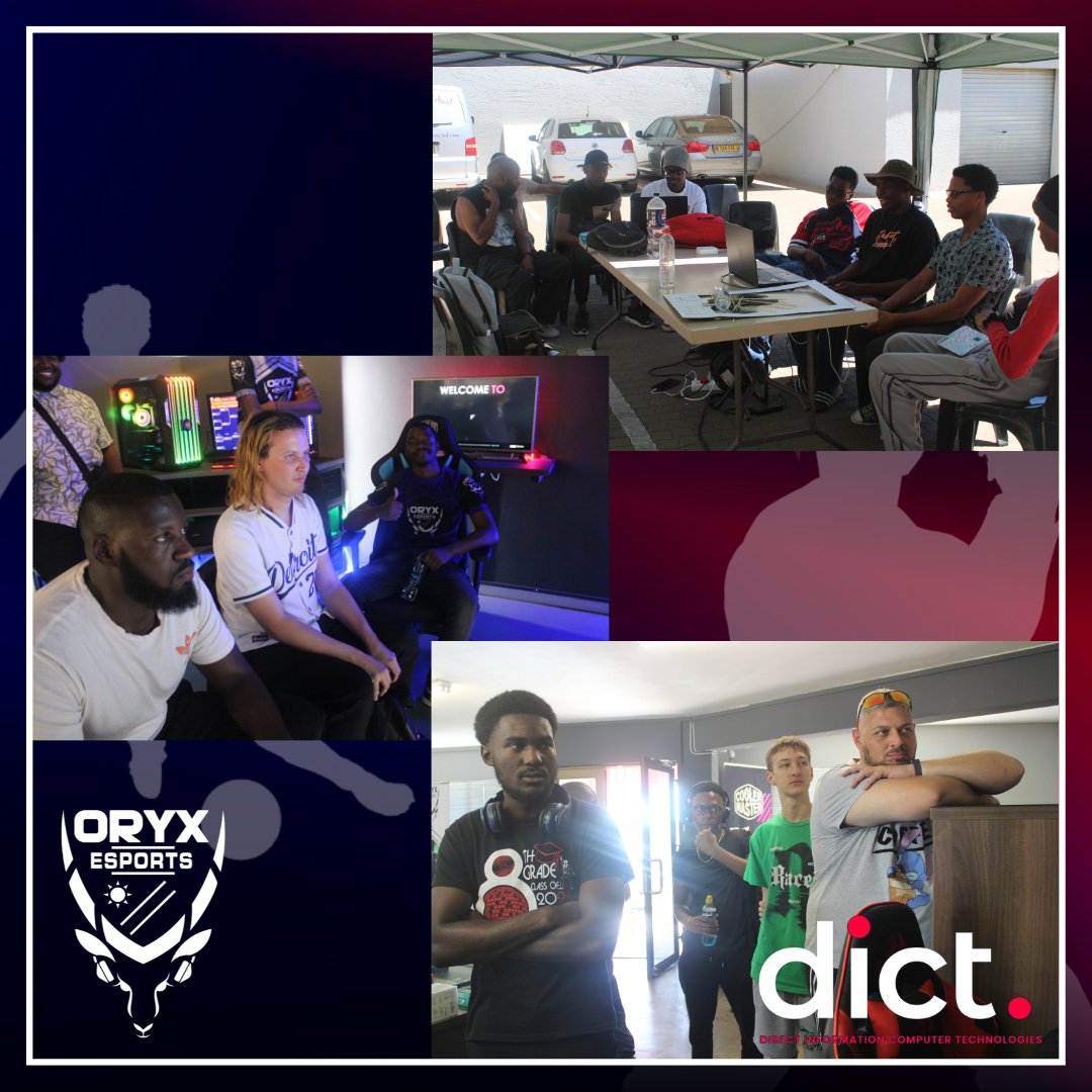 🎮 Oryx x DICT Community Event Recap! 🎮

An amazing day of Tekken 8 hype, FC25 action, lucky draws &amp; pure community energy! 🙌💥

Huge thanks to everyone who competed, supported &amp; made the event unforgettable. 🖤

See you at the next one! 👀🔥
#Oryx_Esports_Namibia #Dictna
