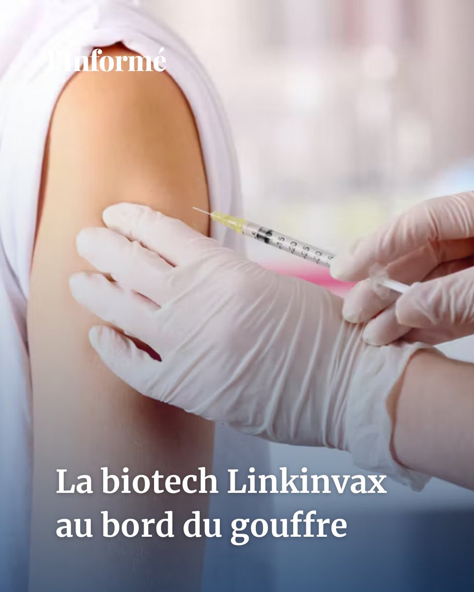 LInforme_'s tweet photo. 💉Dopé aux fonds publics français, Linkinvax est au bord du gouffre, dévoile @AlineRobert_

Spécialisée dans les vaccins anti viraux, la start-up, cofondée par l'époux d'Agnès Buzyn, pourrait passer sous pavillon américain. 

▶️https://t.co/HKaHU9TGM6 https://t.co/mbfvB7yKXG