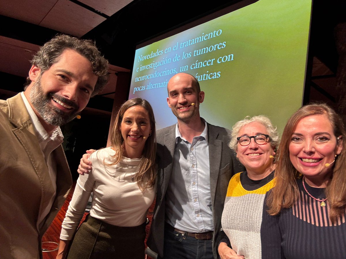 CeliaDominguezR's tweet image. 💥 Ayer generamos una buena tertulia sobre tumores #Net y endocrinos en #VhioTalks25. Gracias @VHIO por contar conmigo para aportar mi experiencia como paciente de #CarcinomaSuprarrenal rodeada de grandes profesionales.