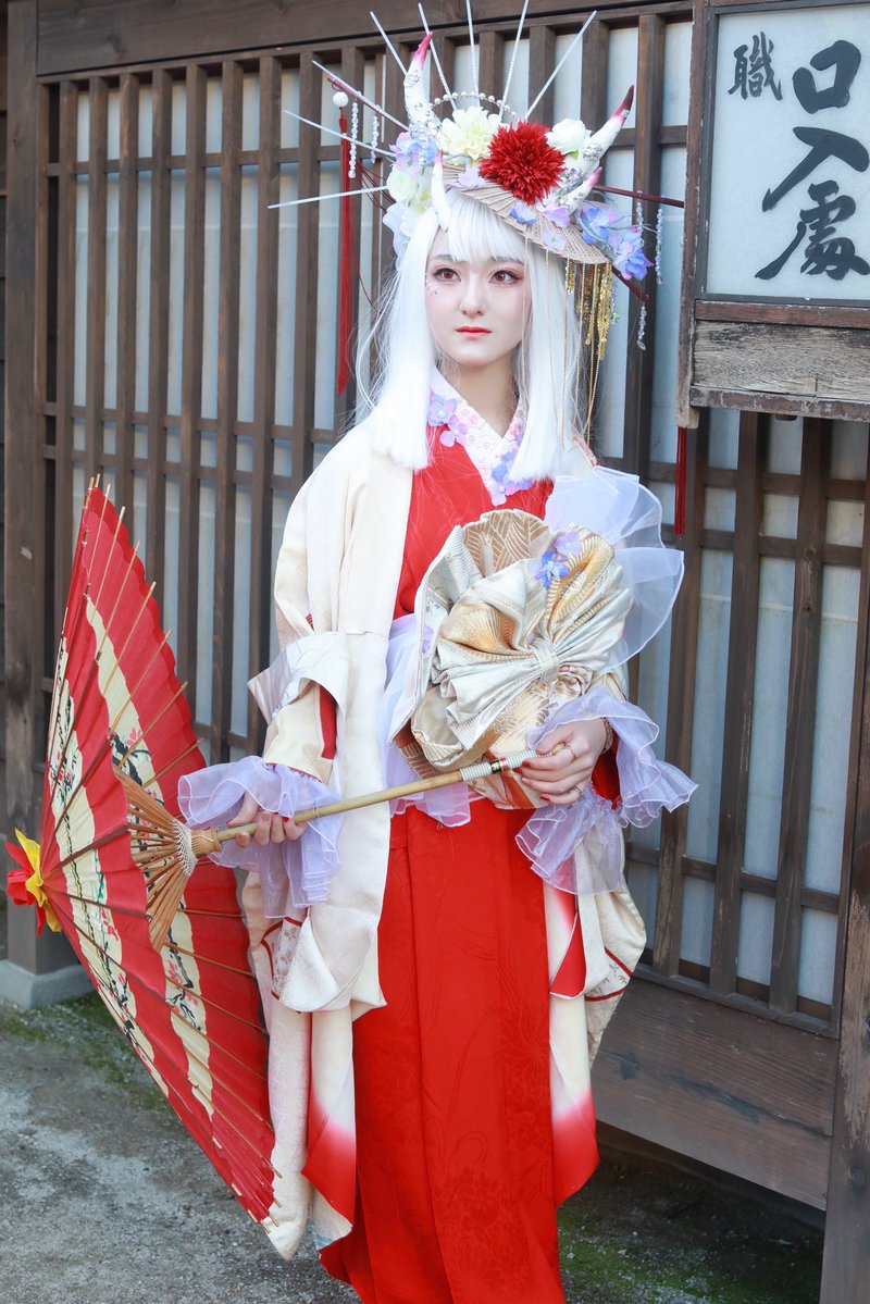 創作コスプレ／鬼

📸：道楽檸檬さん(<a href="/nobukun9/">道楽檸檬（ドラえもん）15日上洛まつり　フリーカメラ</a> )

 #怪々yokai祭2025 
 #怪々yokai祭