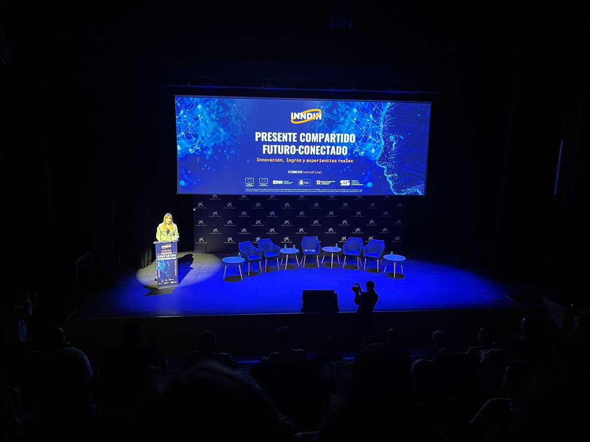 ITI_TIC's tweet photo. Arranca el evento final de #INNDIH en @CaixaForum València.
Hoy presentamos los resultados de un proyecto que hemos coordinado desde ITI, reuniendo a la mayor colaboración de entidades en digitalización del territorio.
Tres años de trabajo compartido que hoy se hacen visibles.
#Innovación #IA #Digitalización