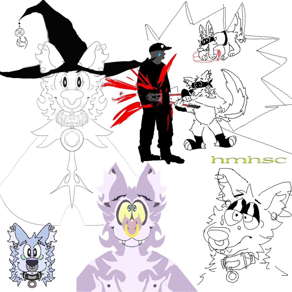 more doodles, I got some stuff to post very soon :3