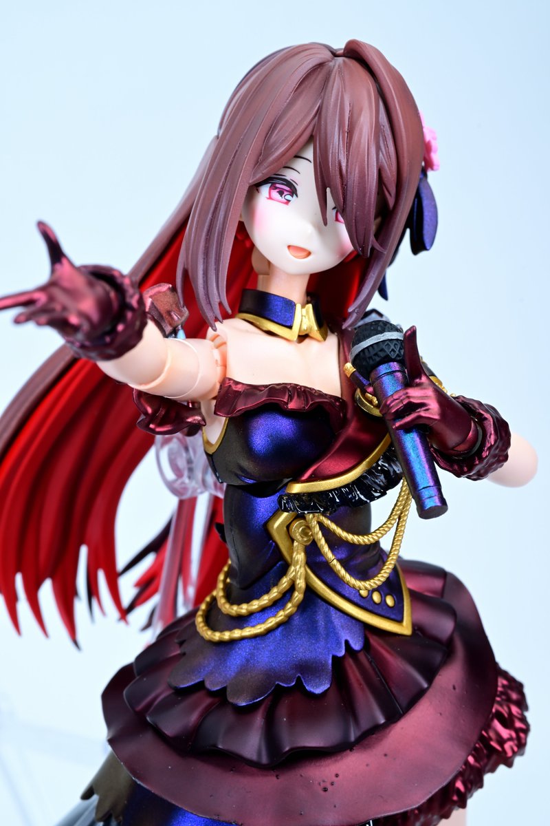 Model_Azumaudo's tweet image. 大胆に配色を変更して、評判が良かった作品。
#ガールズプラモサークル