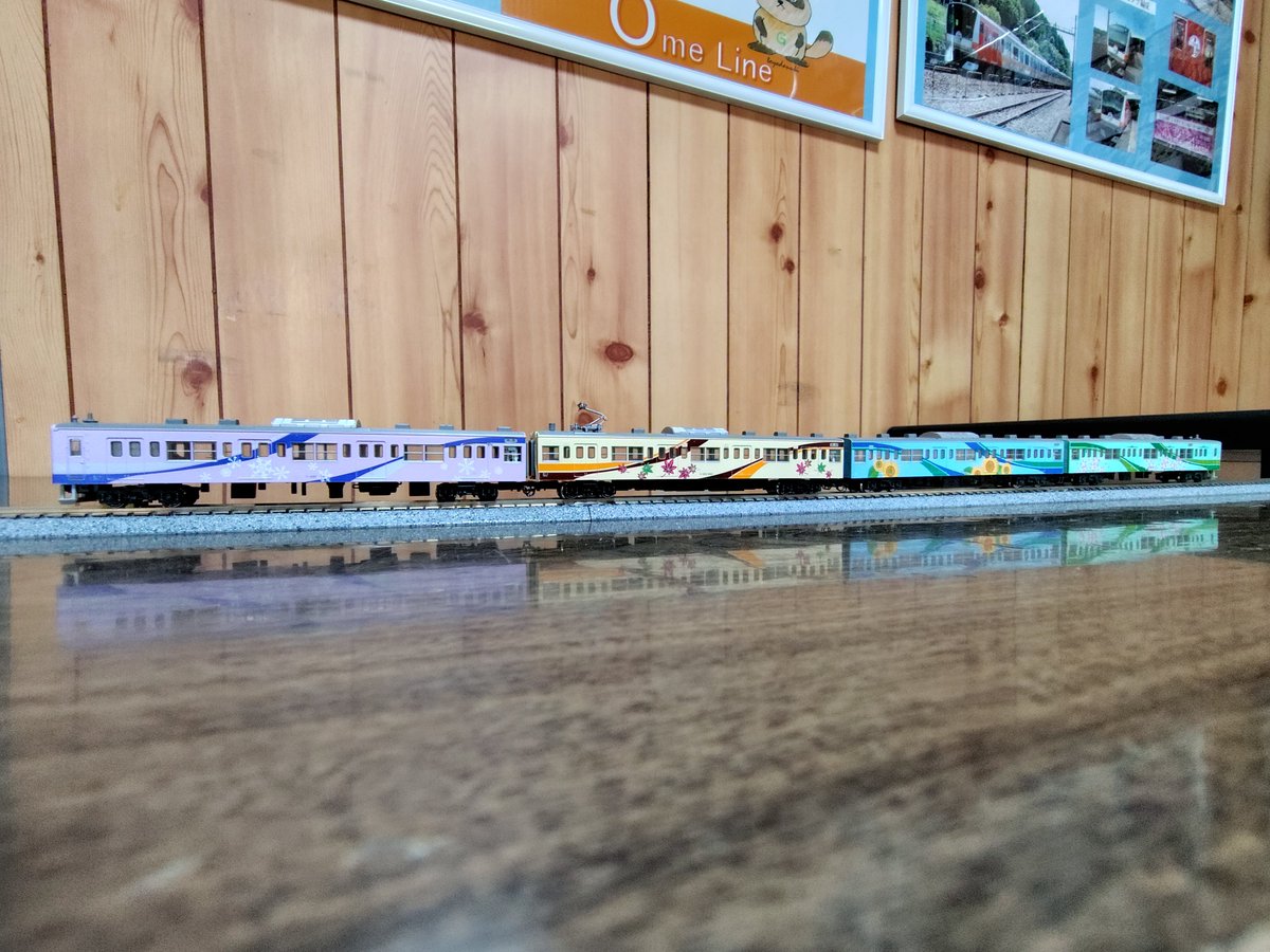 Nゲージ鉄道模型で振り返る 青梅·五日市線で走っていた車両⑤ 201系