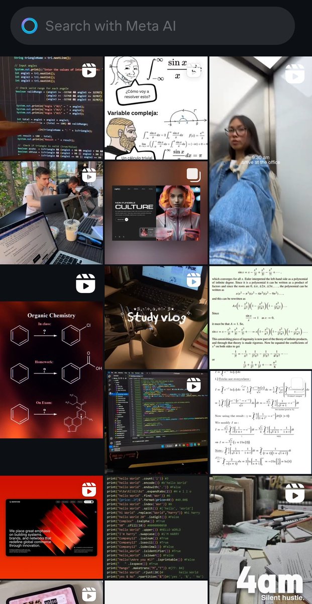 denxdev's tweet image. It&apos;s so easy to manipulate explore page

I opened new ig account, I want to make page tech related

All it took was 3 refresh for this explore page