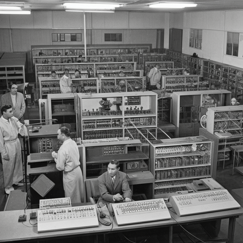 cpuinfocouk's tweet photo. In the early 1950s, American computer architecture was so nascent that each CPU design was entirely unique, meaning programs written for one machine wouldn't run on any other, even from the same manufacturer! #CPUPower #TechDrop #BuildBetter https://t.co/Xs6iRJHhy6