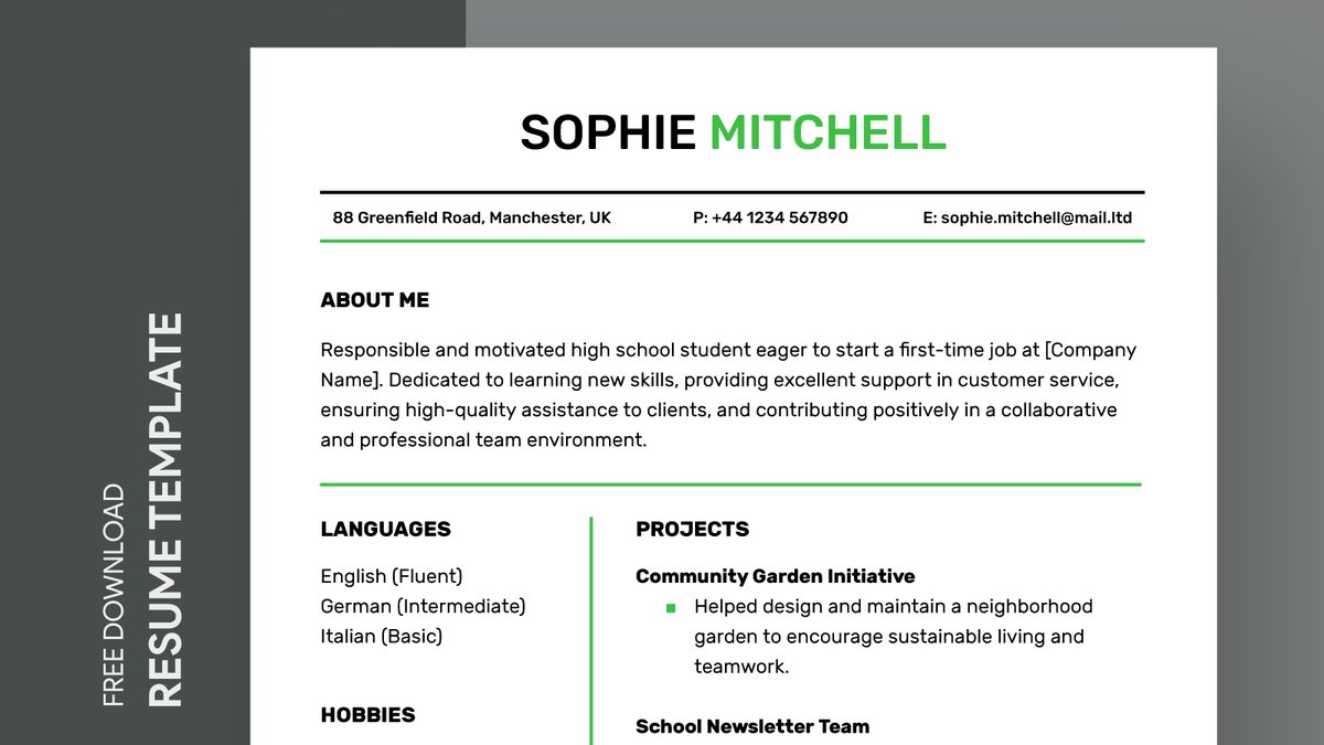 gdoc_io's tweet image. Teenager Resume with No Work Experience Free Google Docs Template. Can be used free of charge for business, education, and personal use. 
Get free →   gdoc.io/resume-templat…

#gdoc #googledocs #resume #resumetemplate #teenagerresume #noworkexperienceresume #collegeresume