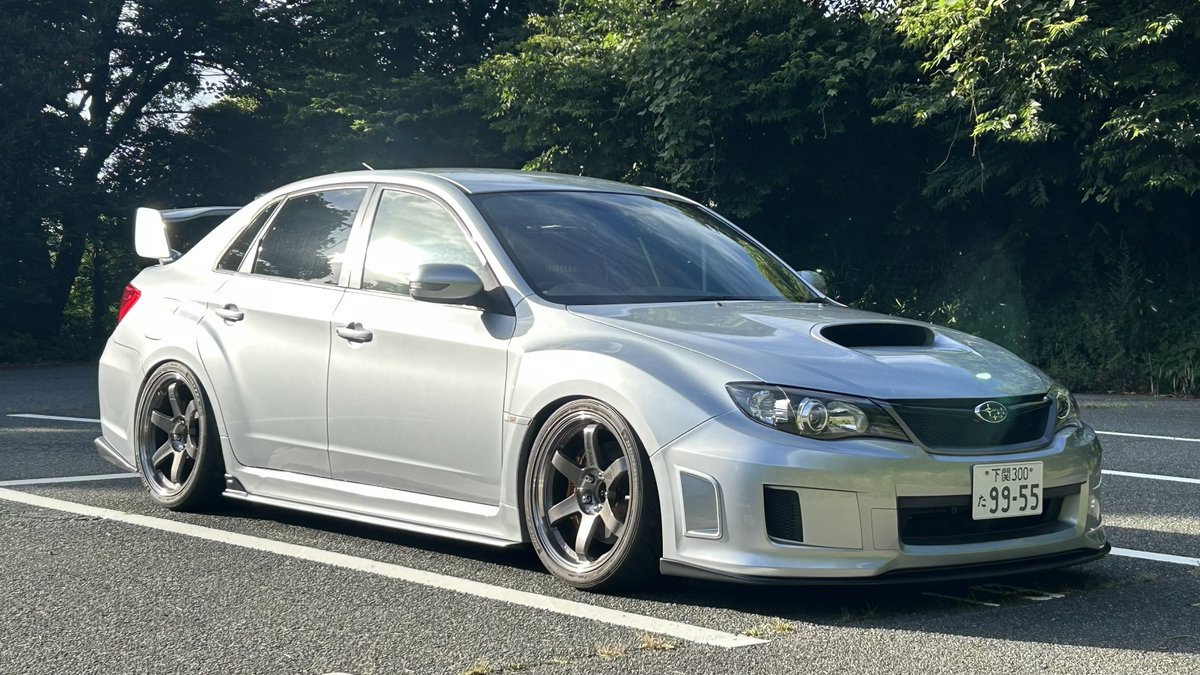 10J＋40（F＋35）   ZⅡ 285/30R18

#ナロー太履き推奨委員会