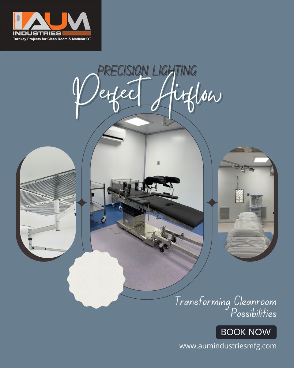 AumIndustries's tweet image. AUM Industries engineers airflow systems built for accuracy, safety, and reliability.
#PrecisionAirflow #CleanroomTechnology #AUMIndustries #ContaminationControl #GMPCompliance