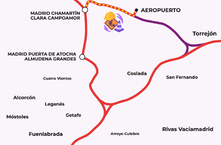 transportesgob's tweet image. 🚅 Licitamos por 2,3 M€ los estudios para aumentar la Alta Velocidad a 350 km/h y reducir a menos de 2 horas los viajes entre Madrid y Barcelona.

Incluyen nuevas variantes de acceso y la construcción de dos nuevas estaciones en Parla y El Prat.

transportes.gob.es/el-ministerio/…