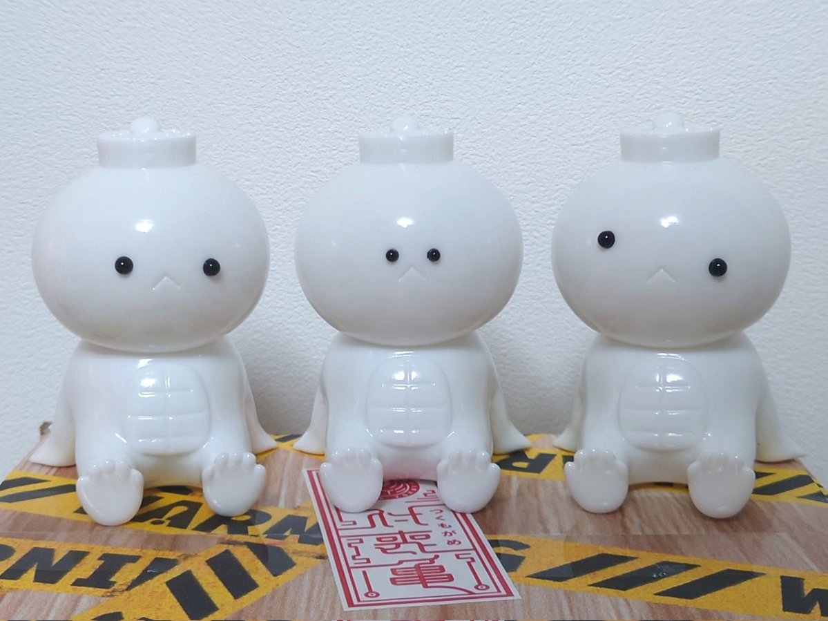 turtleyokai's tweet image. 前途妖妖もののけ市の妖怪ガチャにも参加します✨️
1回500円で色々な作家さんの景品が当たります✨️✨️

付喪亀はわっぱの白素体を提供します☃️