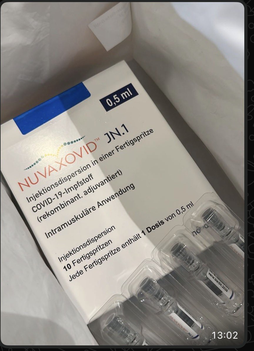 Endlich verfügbar, Termin für heute Nachmittag (Novavax):