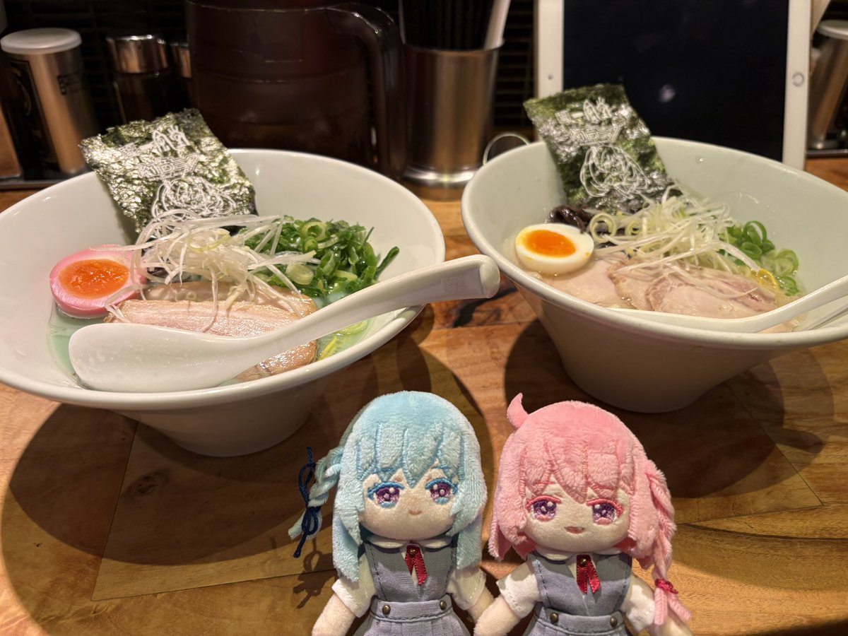togi103's tweet photo. 一風堂のミクラーメンです🍜 https://t.co/q4Zmc2wTW6