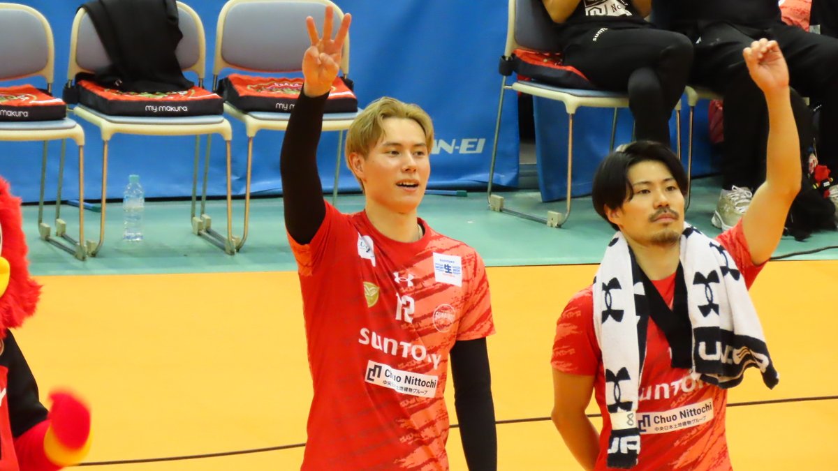 Suntory SUNBIRDS レッド タンクトップ Suntory SUNBIRDS レッド タンクトップ Suntory SUNBIRDS レッド